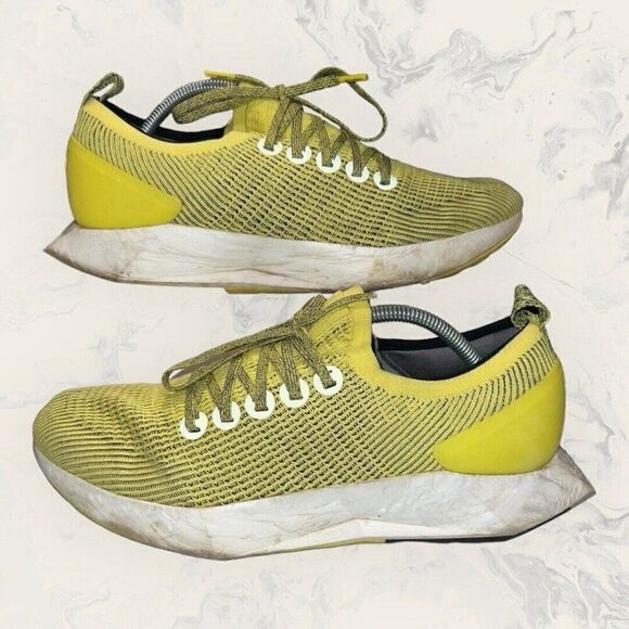 All Birds Tree Flyers Buoyant Yellow Blizzard Athletic Shoes Men’s Size 11 - Picture 4 of 9